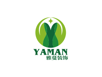 何錦江的雅蔓裝飾工程logologo設計