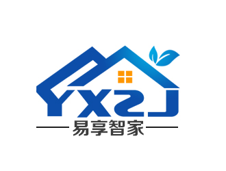 余亮亮的易享智家logo設(shè)計