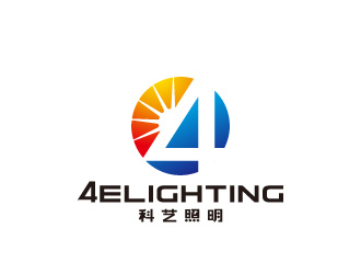 周金進(jìn)的4elighting/科藝照明logo設(shè)計(jì)