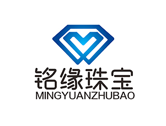 秦曉東的銘緣珠寶私人定制logologo設(shè)計