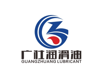 劉小勇的潤滑油綠色負空間logo圖標logo設計