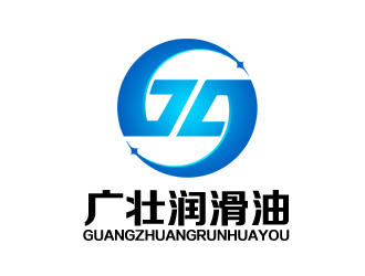 余亮亮的潤滑油綠色負空間logo圖標logo設計