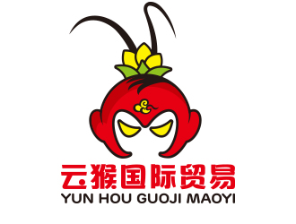 向正軍的云猴國(guó)際貿(mào)易祥云美猴王logologo設(shè)計(jì)