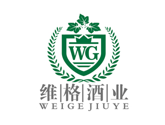 趙鵬的維格紅酒酒業(yè)logo設(shè)計