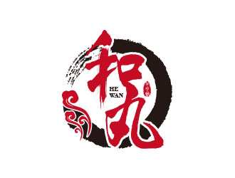 朱紅娟的和丸牛肉館店鋪logo設(shè)計(jì)