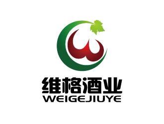 張俊的維格紅酒酒業(yè)logo設計