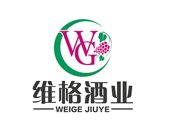 潘樂的維格紅酒酒業(yè)logo設計