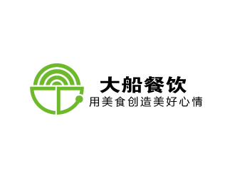 張俊的大船餐飲（公司名稱：寧波大船餐飲管理有限公司）logo設(shè)計