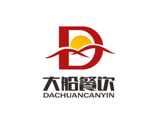 郭慶忠的大船餐飲（公司名稱：寧波大船餐飲管理有限公司）logo設計