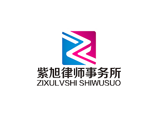 秦曉東的河北紫旭律師事務所logo設計