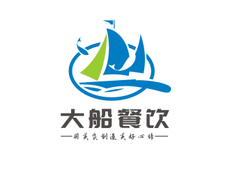 姜彥海的大船餐飲（公司名稱：寧波大船餐飲管理有限公司）logo設計