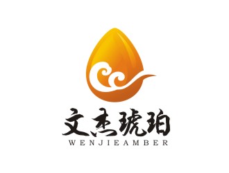 曾翼的文杰琥珀logo設計