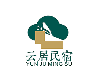 盛銘的云居民宿Logo設(shè)計(jì)logo設(shè)計(jì)