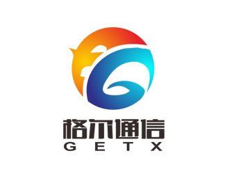 郭慶忠的GETX/格爾通信公司LOGOlogo設(shè)計(jì)