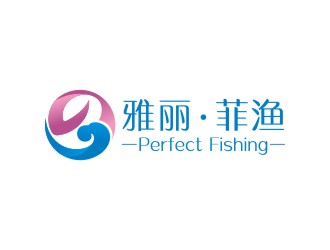 曾翼的雅麗.菲漁服裝類負空間商標logo設計