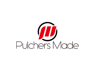 周金進(jìn)的Pulchers Made英文線條日用品品牌logologo設(shè)計(jì)