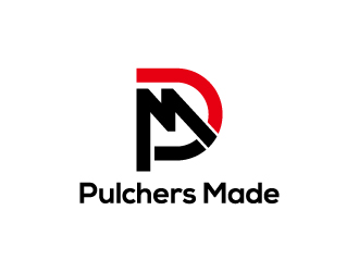 楊勇的Pulchers Made英文線條日用品品牌logologo設(shè)計