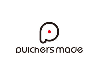 孫金澤的Pulchers Made英文線條日用品品牌logologo設(shè)計