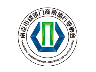 黃安悅的南京市建筑門窗幕墻行業(yè)協(xié)會(huì)logo設(shè)計(jì)