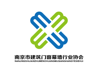 張俊的南京市建筑門(mén)窗幕墻行業(yè)協(xié)會(huì)logo設(shè)計(jì)