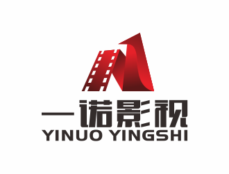 何嘉健的一諾影視公司正負極logologo設計