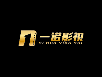 王濤的一諾影視公司正負(fù)極logologo設(shè)計