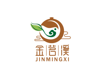 黃安悅的茶葉商標(biāo)設(shè)計(jì)山水元素logo設(shè)計(jì)