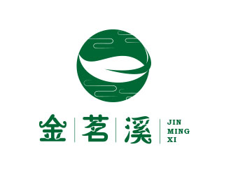 朱紅娟的茶葉商標(biāo)設(shè)計(jì)山水元素logo設(shè)計(jì)