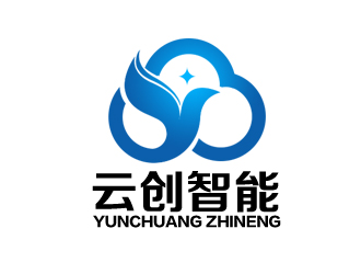 余亮亮的云創(chuàng)智能云朵logologo設計