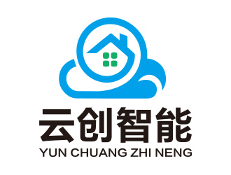 向正軍的云創(chuàng)智能云朵logologo設計