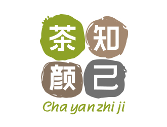 唐燕彬的茶顏知己連鎖飲料店標(biāo)志設(shè)計(jì)logo設(shè)計(jì)