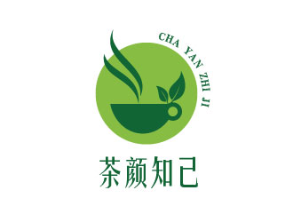 連杰的茶顏知己連鎖飲料店標(biāo)志設(shè)計(jì)logo設(shè)計(jì)