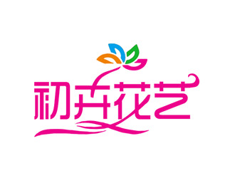 朱兵的初卉，蘇州初卉花藝有限公司logo設(shè)計(jì)