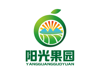 張俊的陽(yáng)光果園水果鮮花logo設(shè)計(jì)logo設(shè)計(jì)