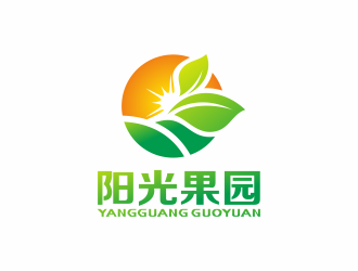 何嘉健的陽(yáng)光果園水果鮮花logo設(shè)計(jì)logo設(shè)計(jì)