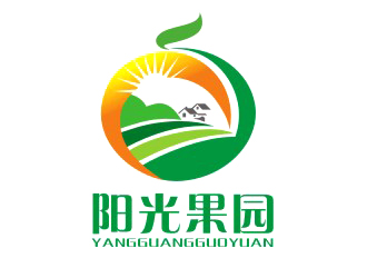 李杰的陽(yáng)光果園水果鮮花logo設(shè)計(jì)logo設(shè)計(jì)