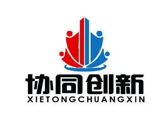 朱兵的協(xié)同創(chuàng)新logo設計