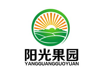 余亮亮的陽(yáng)光果園水果鮮花logo設(shè)計(jì)logo設(shè)計(jì)