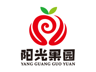 向正軍的陽(yáng)光果園水果鮮花logo設(shè)計(jì)logo設(shè)計(jì)