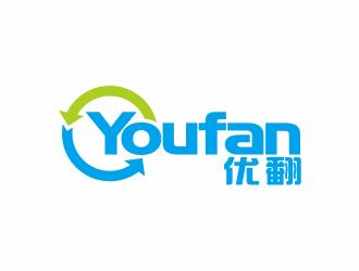 何嘉健的優(yōu)翻（Youfan）中日韓翻譯公司logo設計