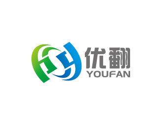 黃安悅的優(yōu)翻（Youfan）中日韓翻譯公司logo設(shè)計(jì)