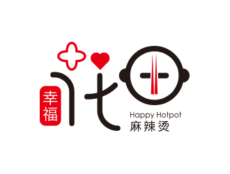 孫金澤的幸?；ㄌ锫槔睜C （Happy Hotpot）logo設計