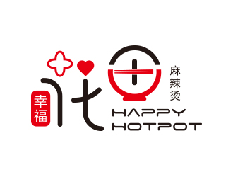 孫金澤的幸?；ㄌ锫槔睜C （Happy Hotpot）logo設(shè)計(jì)