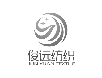 安冬的東莞市俊遠(yuǎn)紡織科技有限公司logo設(shè)計(jì)