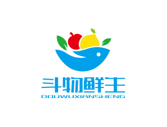 孫金澤的斗物鮮生超市標志設計logo設計