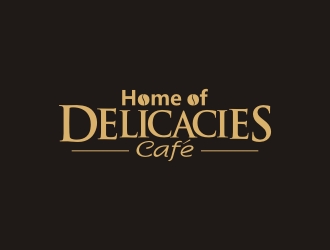 曾翼的Home of Delicacies Cafelogo設計