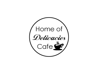 張俊的Home of Delicacies Cafelogo設(shè)計(jì)