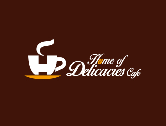 勇炎的Home of Delicacies Cafelogo設計