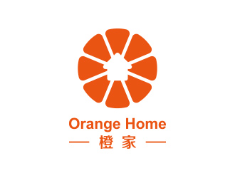 黃安悅的橙家 Orange Homelogo設(shè)計