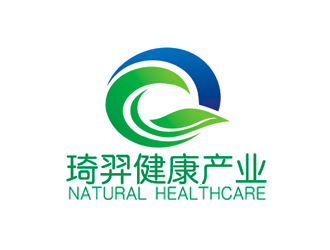 盛銘的陜西琦羿健康產(chǎn)業(yè)有限公司/Shaanxi Natural Healthcare Group Co.,logo設(shè)計(jì)